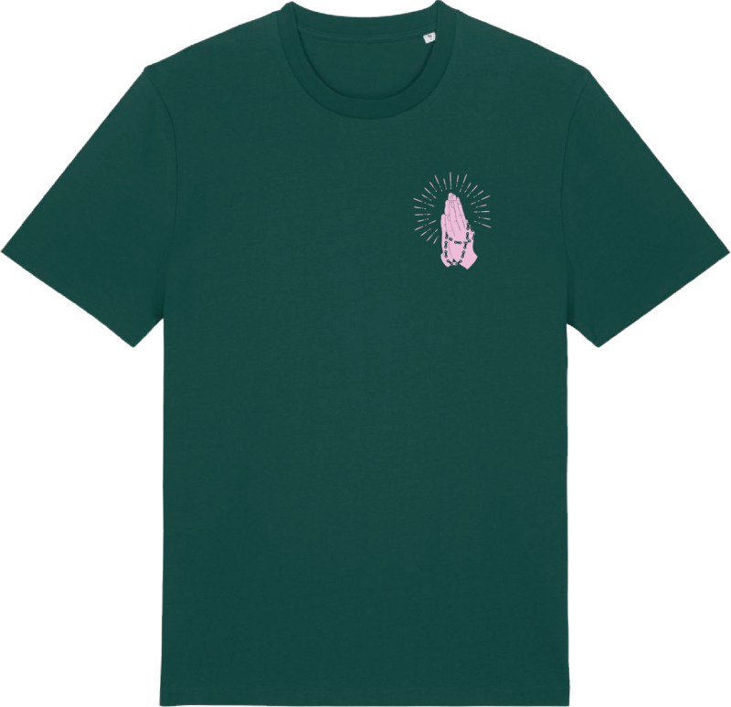 Il ciclismo è religione T-shirt da ciclismo unisex (verde)
