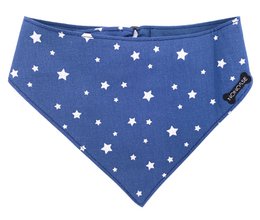 Pañuelo reversible "the boss" añil/estrellas