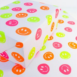 Papier pakowy „Smiley” wykonany z makulatury
