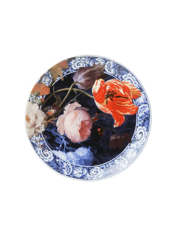 Bord 'bloemen van de Gouden Eeuw' middel