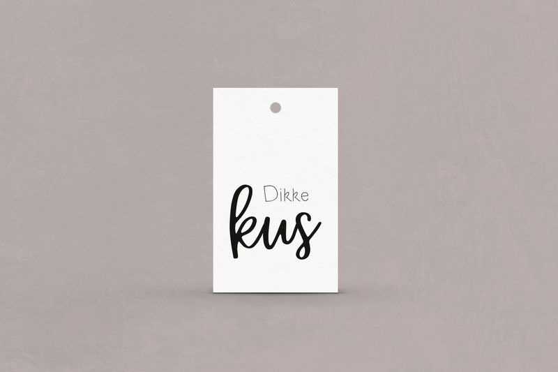 Værdipakke Gavemærke Minimal