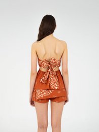 Top mit Terracotta-Print im Bandana-Stil von Vision