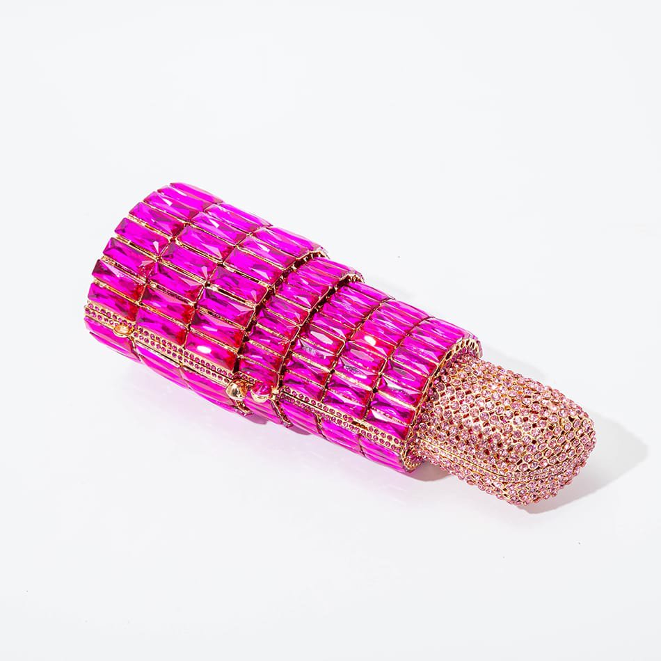 Saint Tropez Diamond Emerald Fuchsia Lippenstift Abendtasche