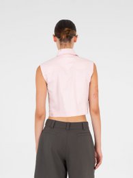 Cropped waistcoat