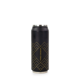 ISOTHERM BLIK ZWART ART 500 ML