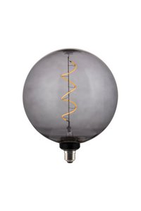 GLOBE Bulb E27 4W Soft LED 200 Smoke