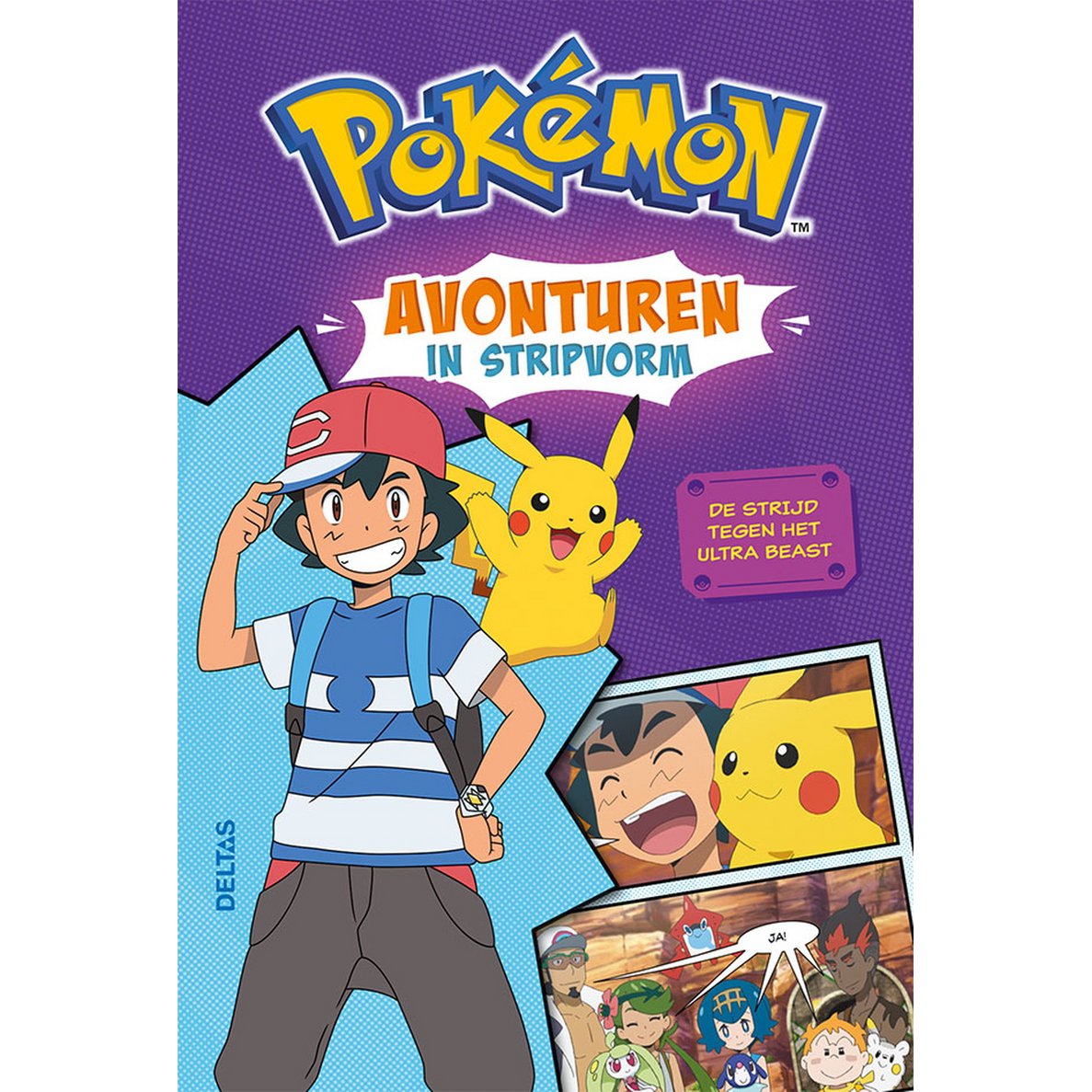Pokémon adventures in comic book form - The battle against ultra beast