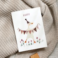 Postcard - Birthday Goose