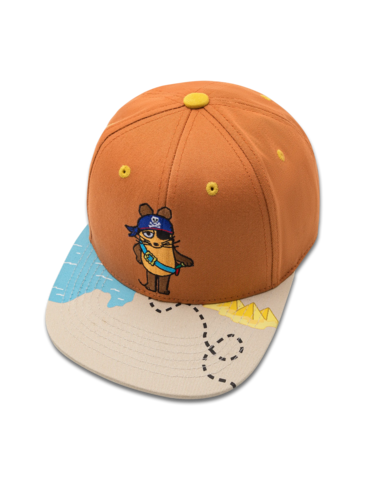 koaa – Die Maus "Pirat" – Snapback Kids brown/beige