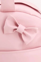 Sac de maternité pour bébé avec nœud, couleur rose