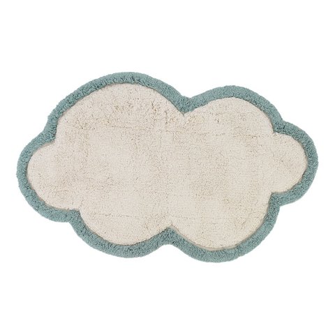 Cloud kindervloerkleed Little Nimbus Aqua
