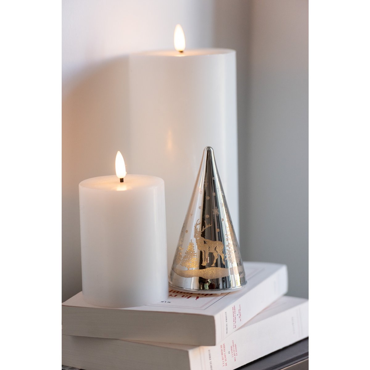 J-Line Candle Led White Small