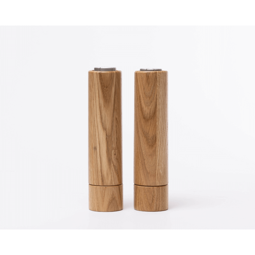Zout- en pepermolens - UPSIDE DOWN - Eiken / Walnoot