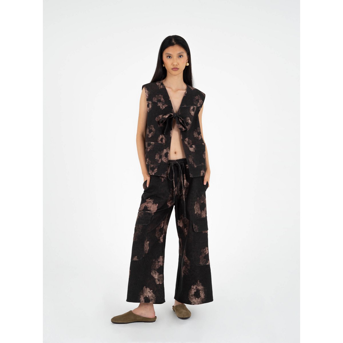 Kamizelka jeansowa Rush Print