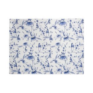 Placemat monkeys white