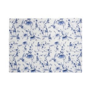 Placemat monkeys white
