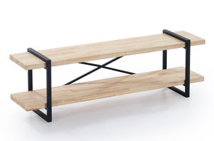 TV STAND PLANK NORDISH OAK / BLACK. OK1296 (8472)
