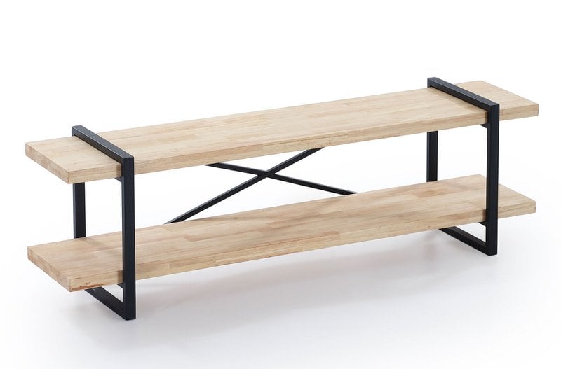 TV STAND PLANK NORDISH EG / SORT. OK1296 (8472)