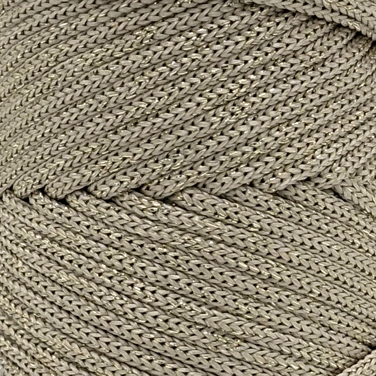 Sensy Premium 5mm Sparkle - 82 yardas 90% Polipropileno / 10% Poliéster Macrame Cord