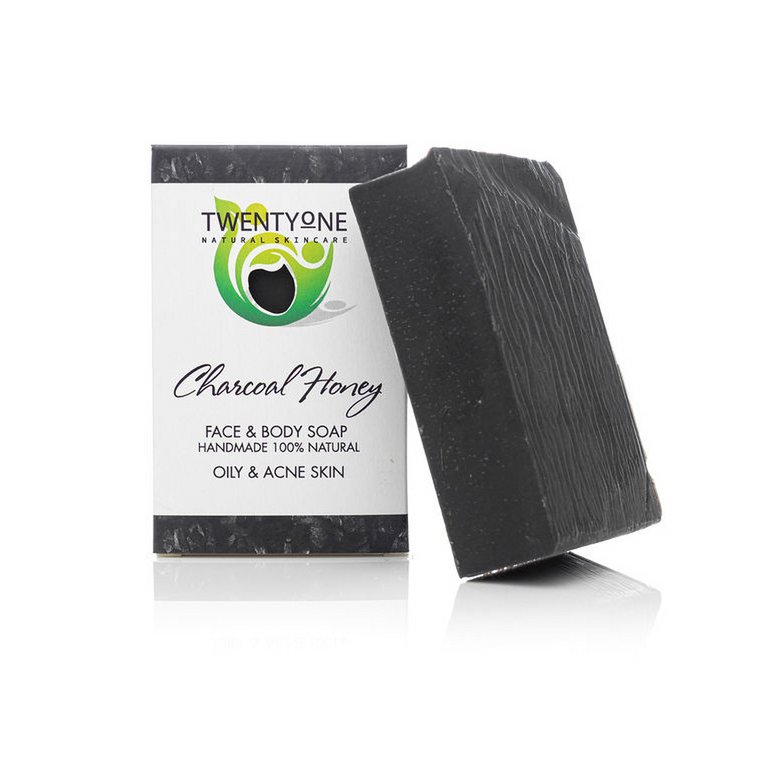Charcoal Honey Soap 120g
