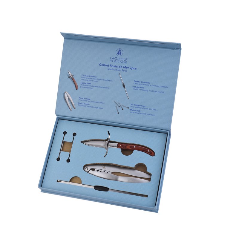 Caja de Mariscos Laguiole Héritage Laguiole – 7 piezas