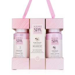 Reput Set Home Spa nella confezione regalo, Fragranza: Hibiscus