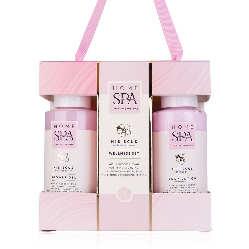 Set de regalo spa en caja de regalo, fragancia: hibisco