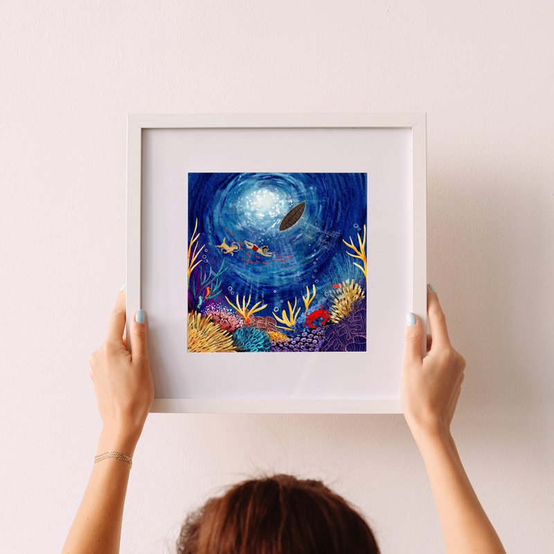 Art Print – Koraalduik