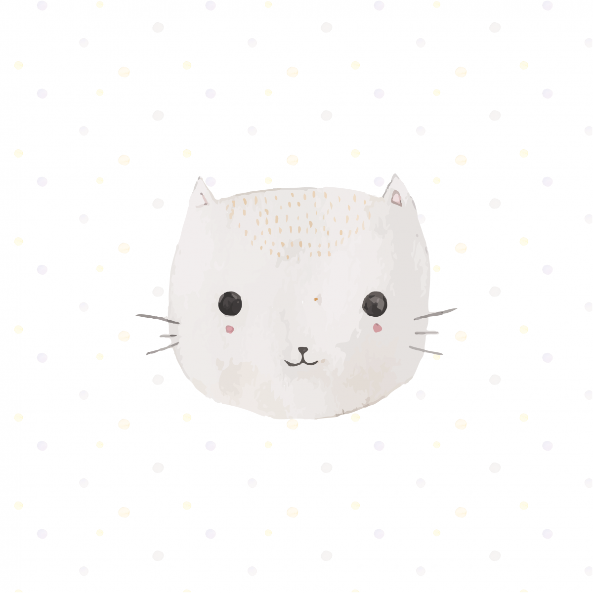 Poster - Cat watercolor