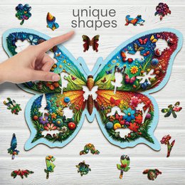 Puzzel - Buntes Schmetterling