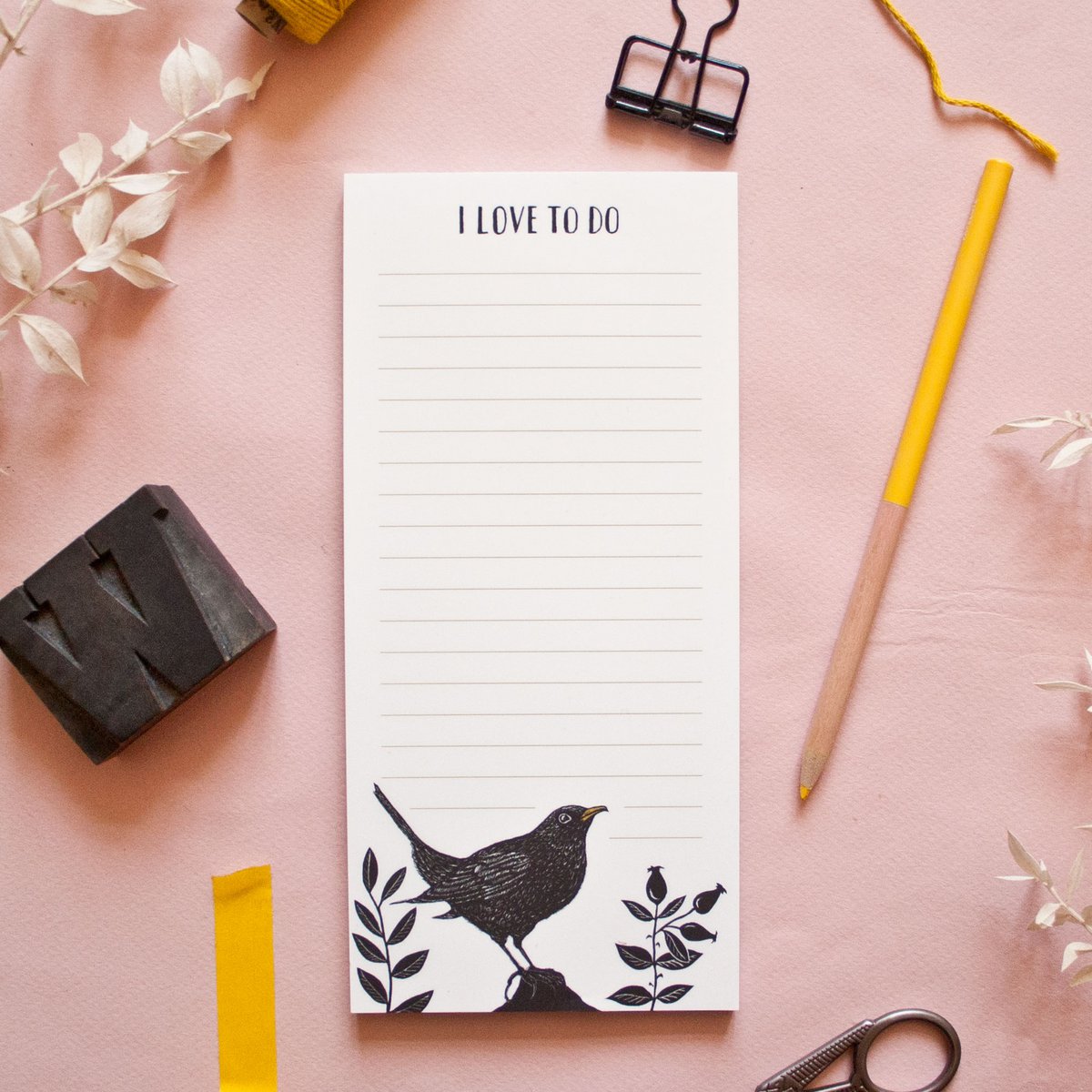 Notepad | blackbird