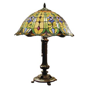 Tischleuchte Tiffany Ø 40x53 cm E27 / max 2x60W