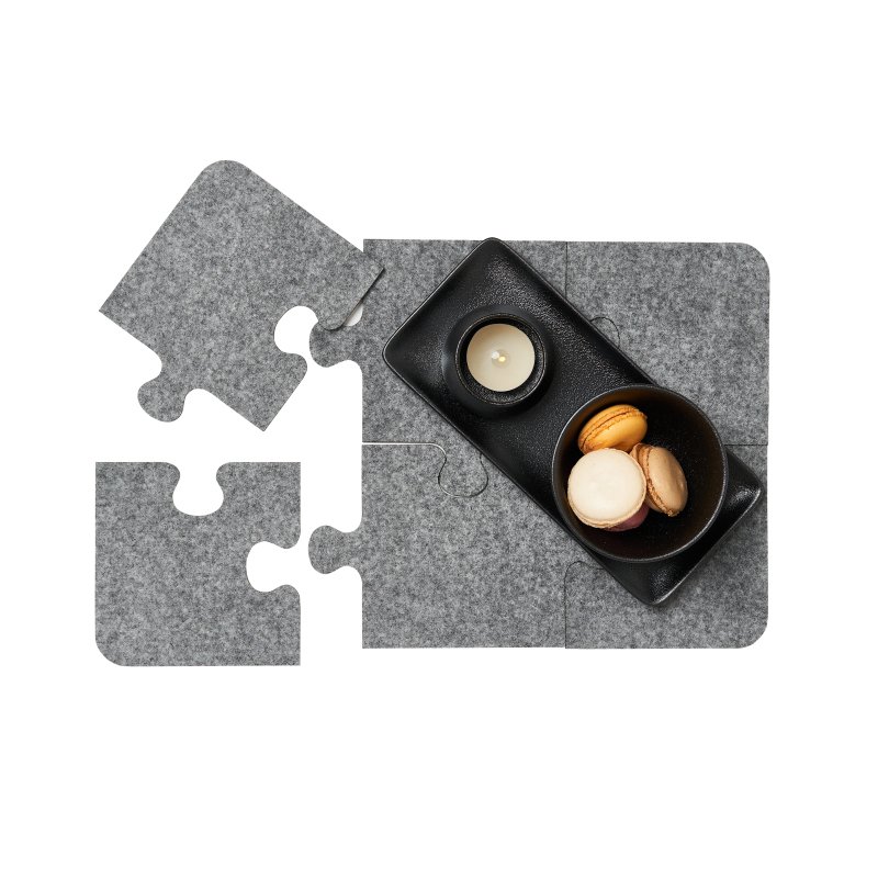 Vilten placemat PUZZEL