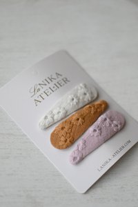 Haarspeldjes pastel regenboog