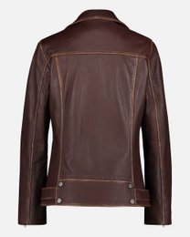 Berlin │ Übergroße Lederbikerjacke