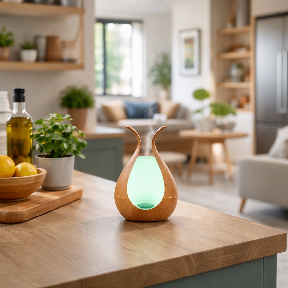 Medusa ätherisches Öldiffusor - Ultraschalldiffusor für Aromatherapie- und Raumduftstoffe - modernes und kompaktes Design - Geschenkidee