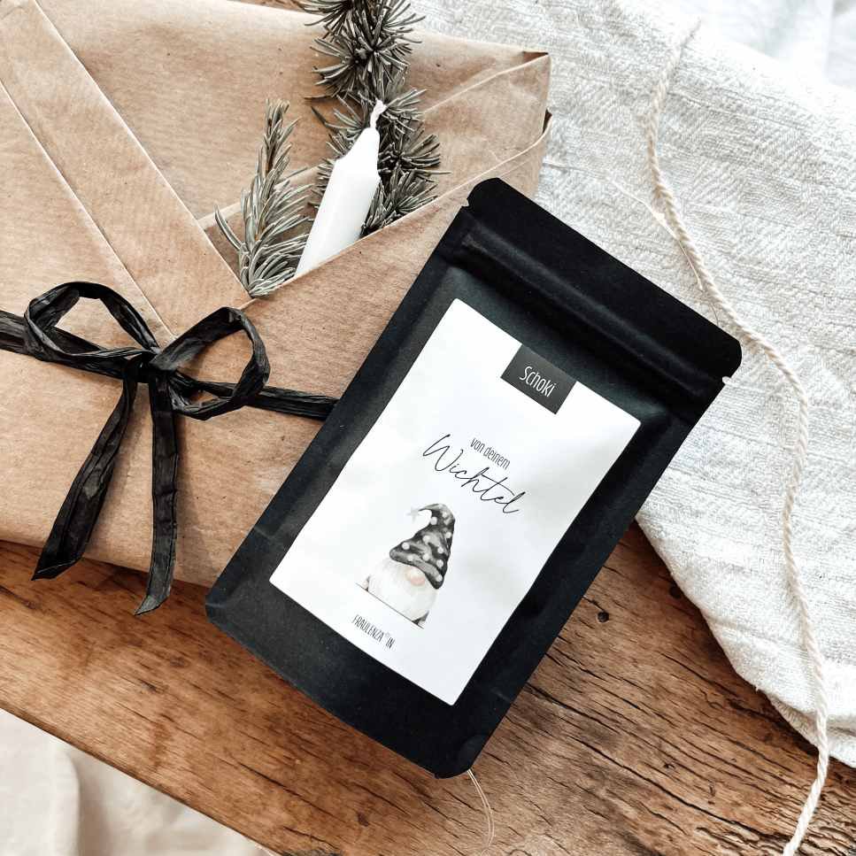 CHOCOLATE DROPS | gnome | mini bag of whole milk