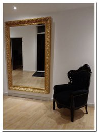 Miroir Antonio Napoli Gold