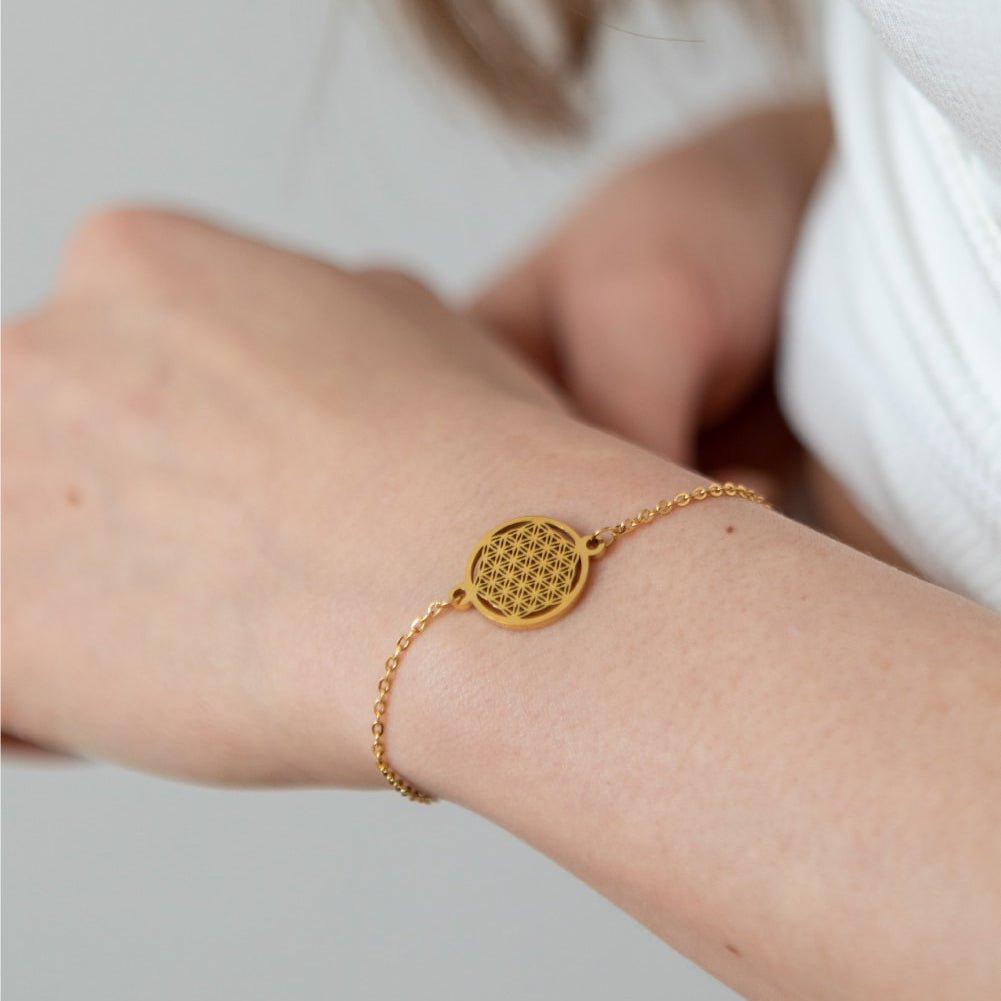Blume des Lebens Armband