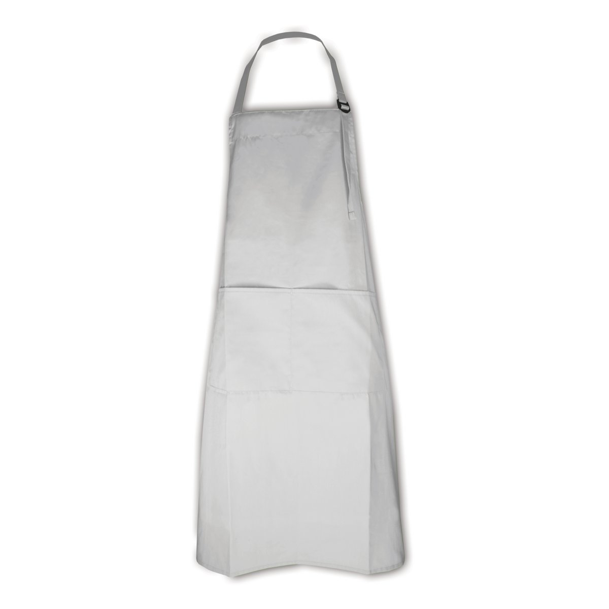 Delantal, 65% poliéster, 35% algodón, 210 gr/m², tamaño 75 x 95 cm Blanco