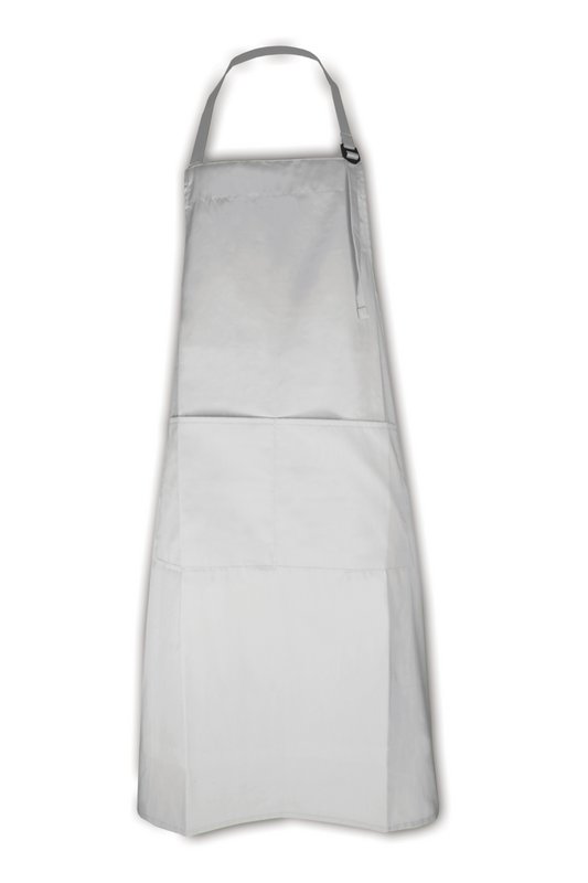 Apron, 65% polyster, 35% cotton, 210 gr/m², size 75 x 95 cm White