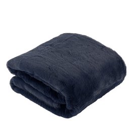 Plaid Bronte Dark Blue