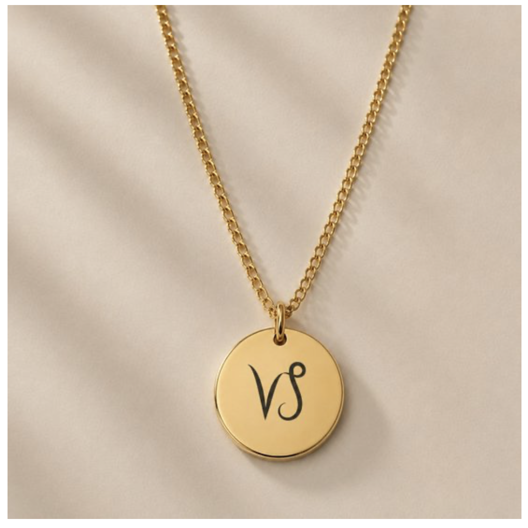 Zodiac Sign Necklace Gold Capricorn / Capricorn