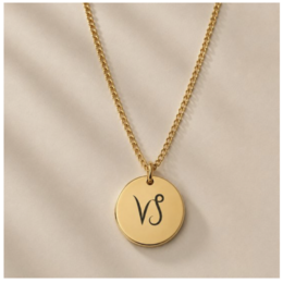 Zodiac Sign Necklace Gold Capricorn / Capricorn