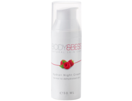 Hydra + Night Cream (50ml) is a moisturizing cream with a lightweight, non-greasy formula. It contains nourishing ingredients like strawberry extract to hydrate and rejuvenate the skin.