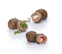 Fyldt frikadeller lille