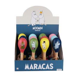Mumin – Maracas-Display – 12 Einheiten