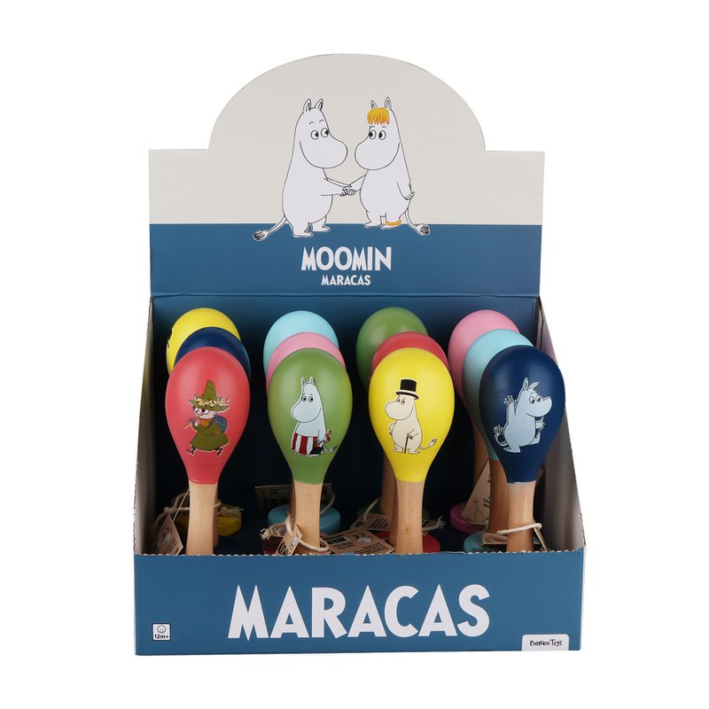 Moomin - Espositore Maracas - 12 unità