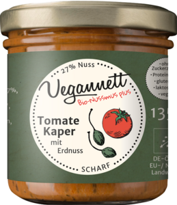 Tomate-Kaper Bioaufstrich