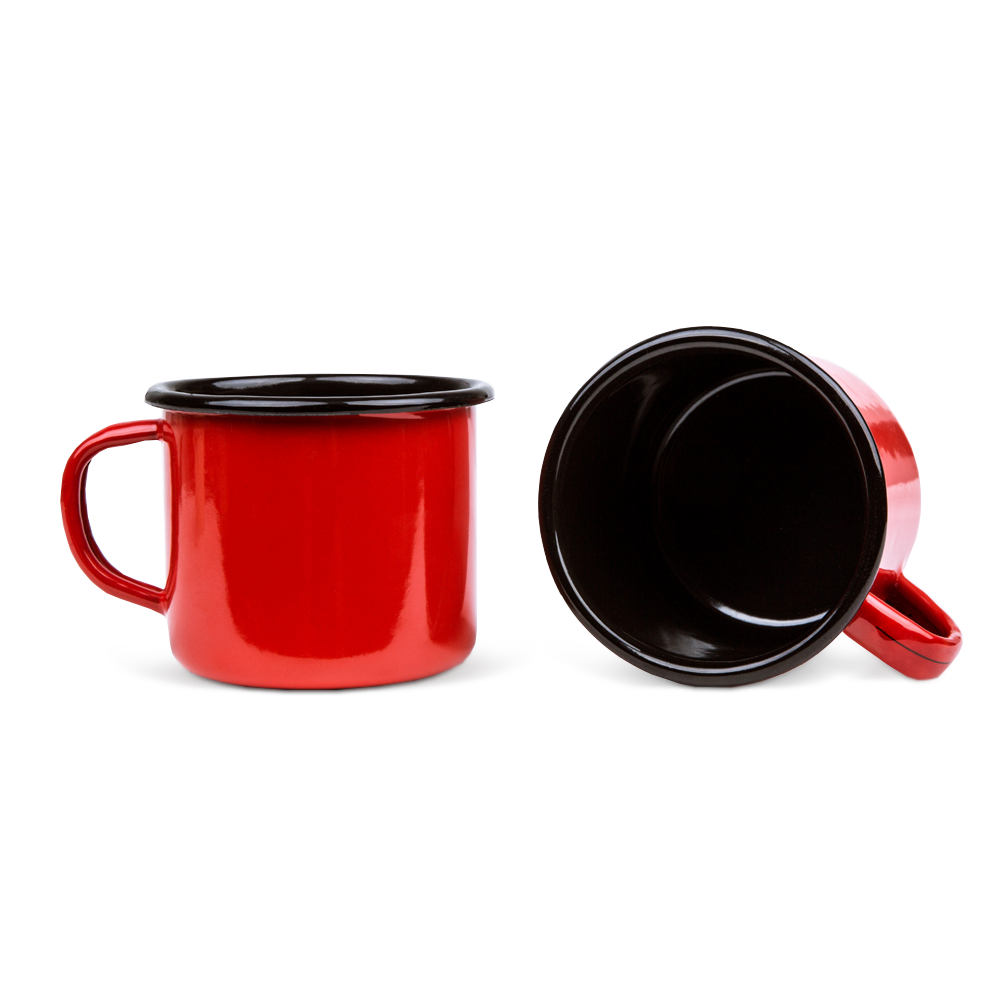 Tazza da caffè smaltata da 0,35l | Pianura B.